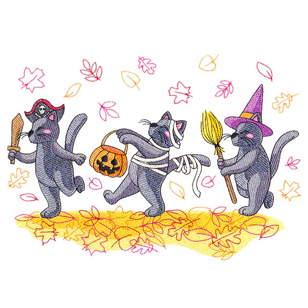Halloween Fun Cats - Image 4