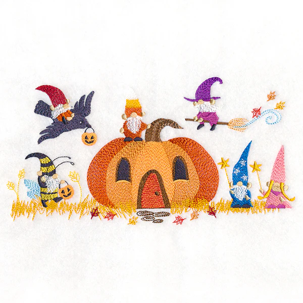 Halloween Gnome Border - Image 3