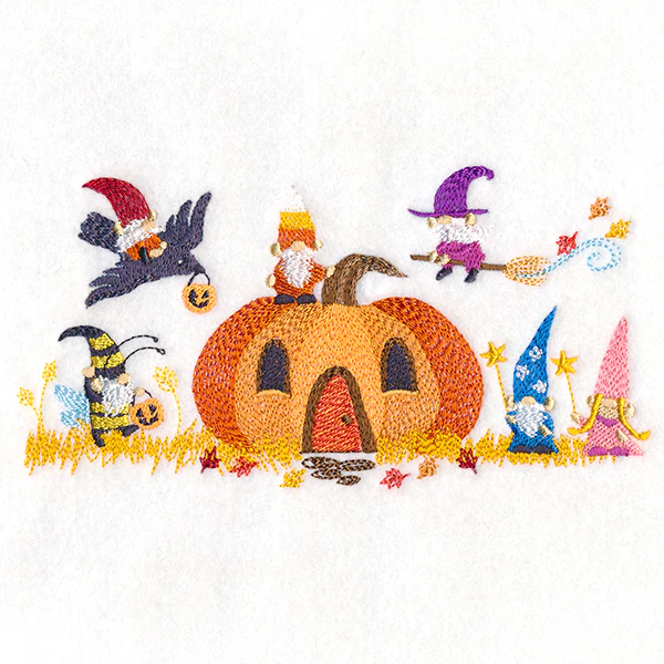 Halloween Gnome Border - Image 7