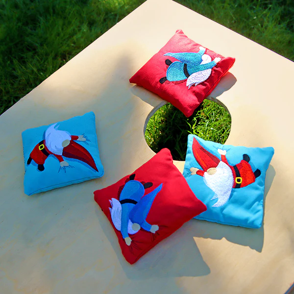 Hang on Tight Gnome Cornhole Bag (In-the-Hoop) - Image 6