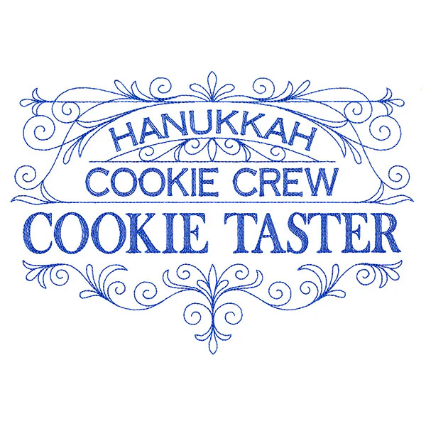 Hanukkah Crew Cookie Taster Sign