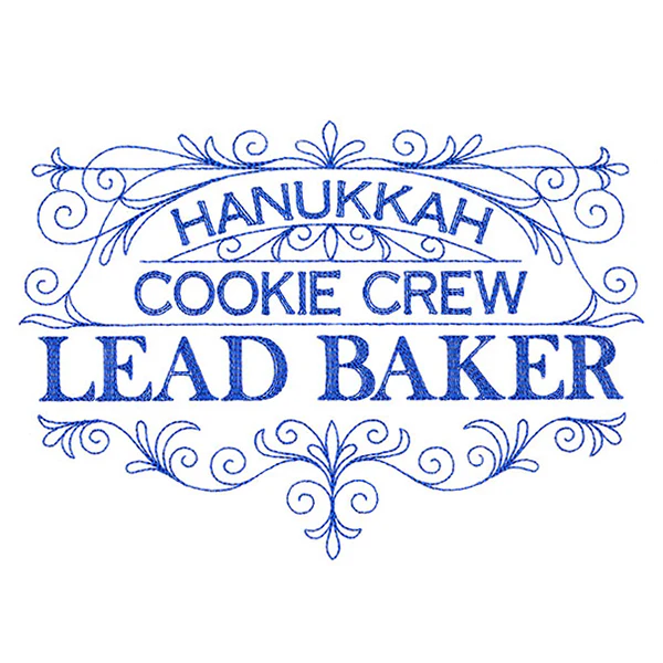 Hanukkah Crew Lead Baker Sign - Image 2