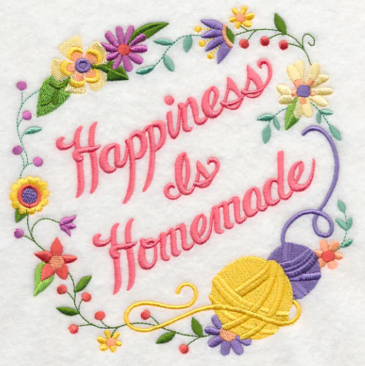 Happiness Is Homemade Wreath - Image 2