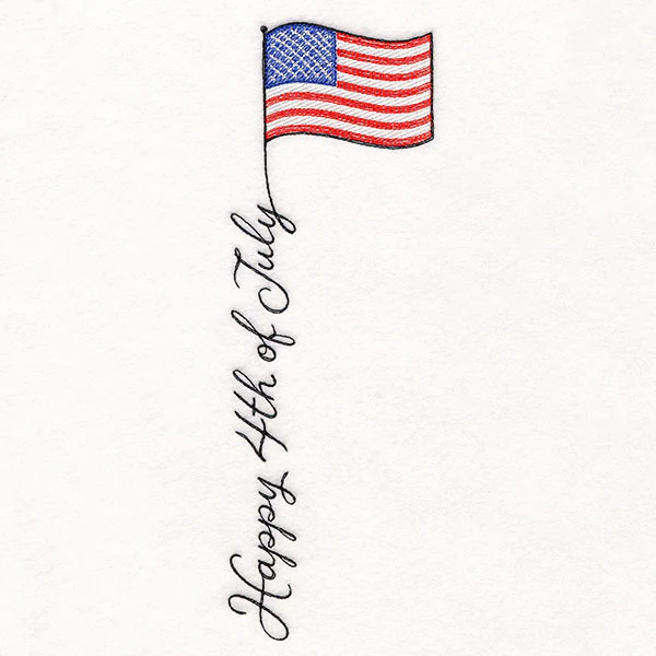 Happy 4th of July Flag - Image 10