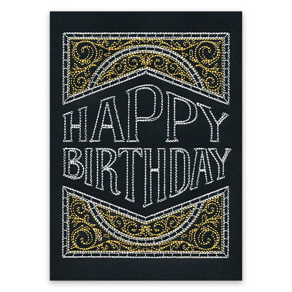 Happy Birthday (Cardstock)
