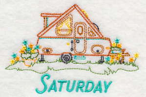 Happy Camper - Saturday (Vintage) - Image 2