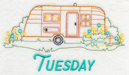 Happy Camper - Tuesday (Vintage) - Image 3