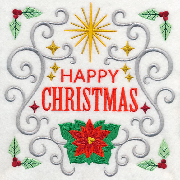 Happy Christmas Square