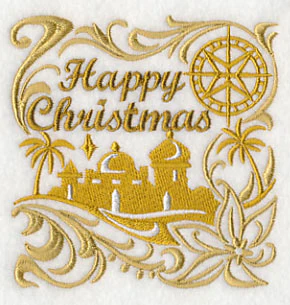 Happy Christmas with Bethlehem Silhouette - Image 5