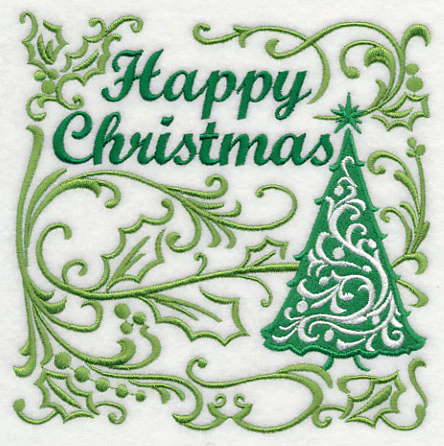 Happy Christmas with Festive Filigree - Image 3
