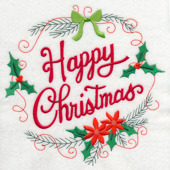 Happy Christmas Wreath - Image 6