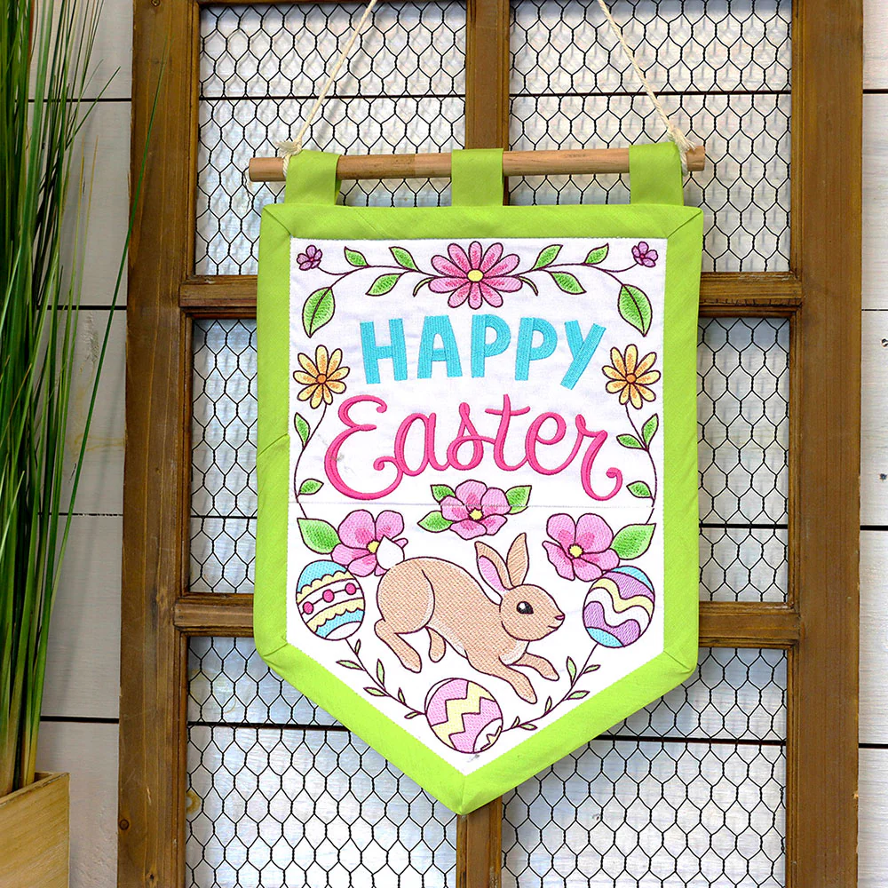 Happy Easter Garden Flag - Image 3