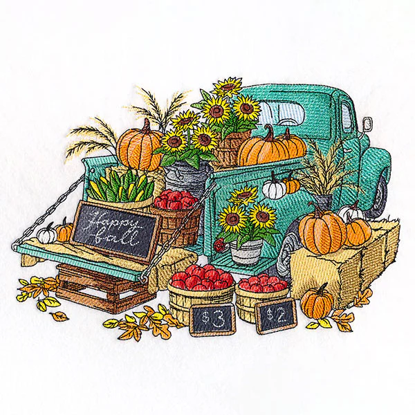 Happy Fall Harvest Truck