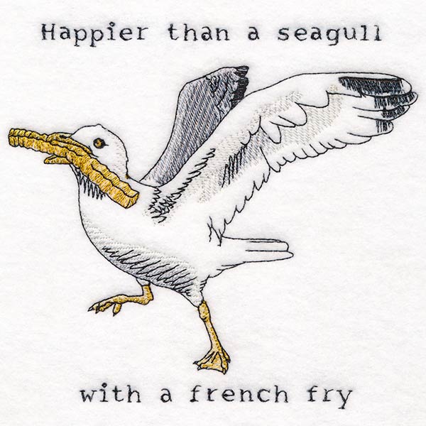 Happy French Fry Seagull - Image 2