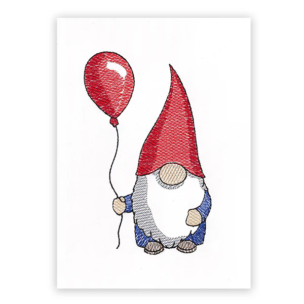Happy Gnome (Cardstock)