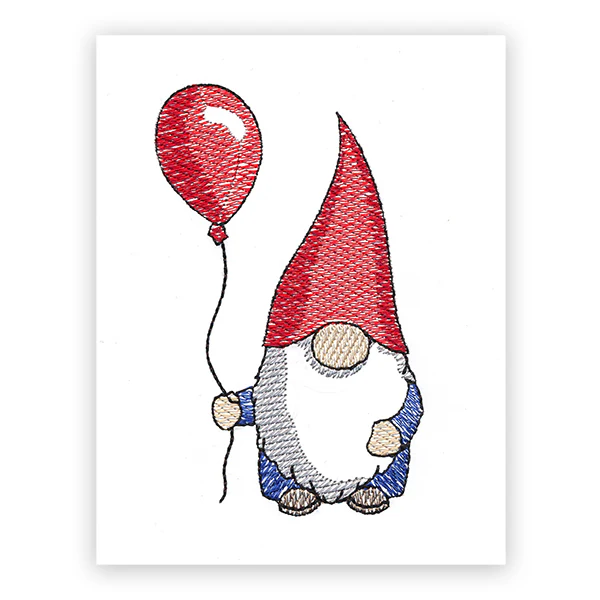 Happy Gnome (Cardstock) - Image 2