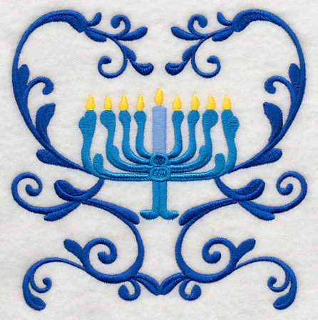 Happy Hanukkah Square - Image 3