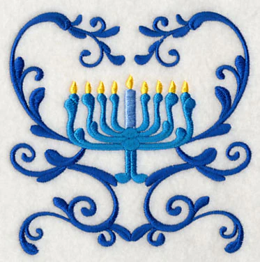 Happy Hanukkah Square - Image 4