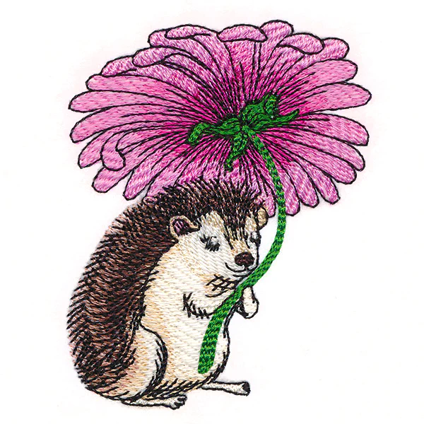 Happy Hedgehog with Daisy - Image 5