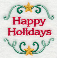 Happy Holidays Jar Cover - Image 3