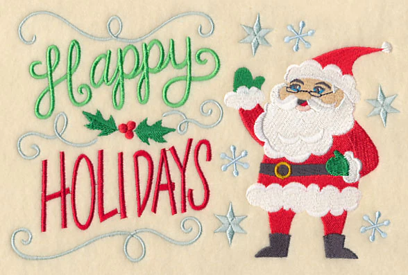 Happy Holidays Santa - Image 2