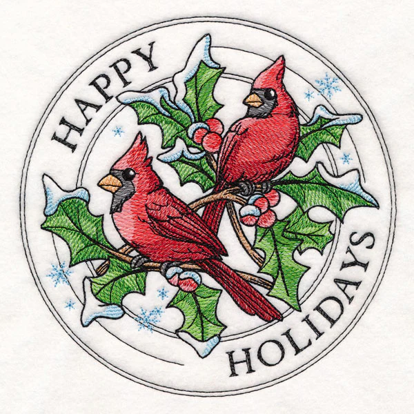 Happy Holidays Stamp - Image 2