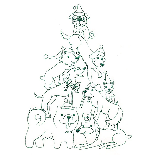 Happy Howlidays Tree Stack - Image 2