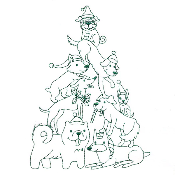 Happy Howlidays Tree Stack - Image 3
