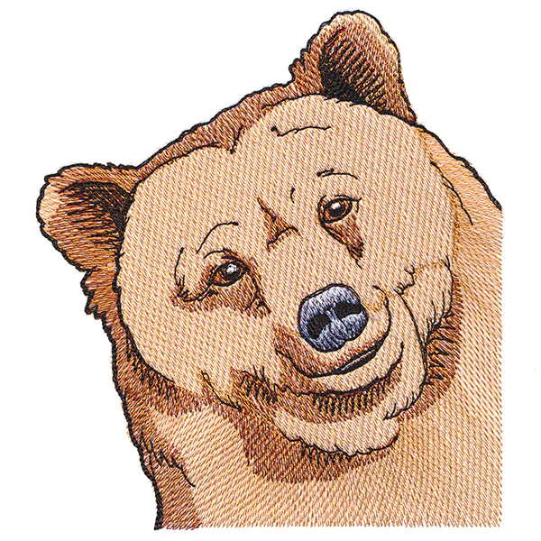 Happy Peeking Bear - Image 3