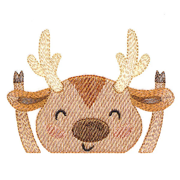 Happy Reindeer Pocket Peeker - Image 5