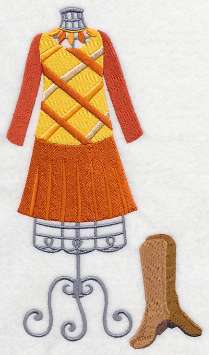 Harvest Gold Dress Form - Image 2