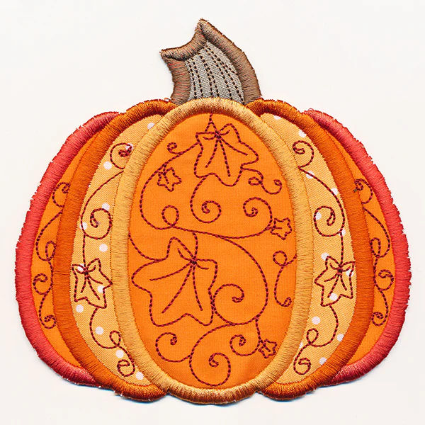 Harvest Pumpkin Trivet (In-the-Hoop) - Image 2
