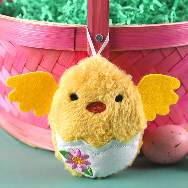 Hatching Easter Chick Ornament (In-the-Hoop) - Image 2