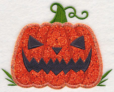 Haunting Halloween Pumpkin (Heirloom Applique) - Image 2