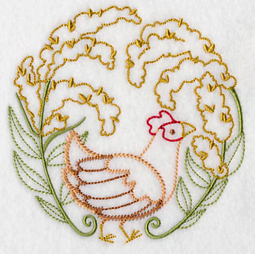 Hay Field Hen (Vintage) - Image 4