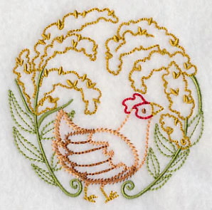 Hay Field Hen (Vintage) - Image 5