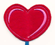 Heart Topper (In-the-Hoop)