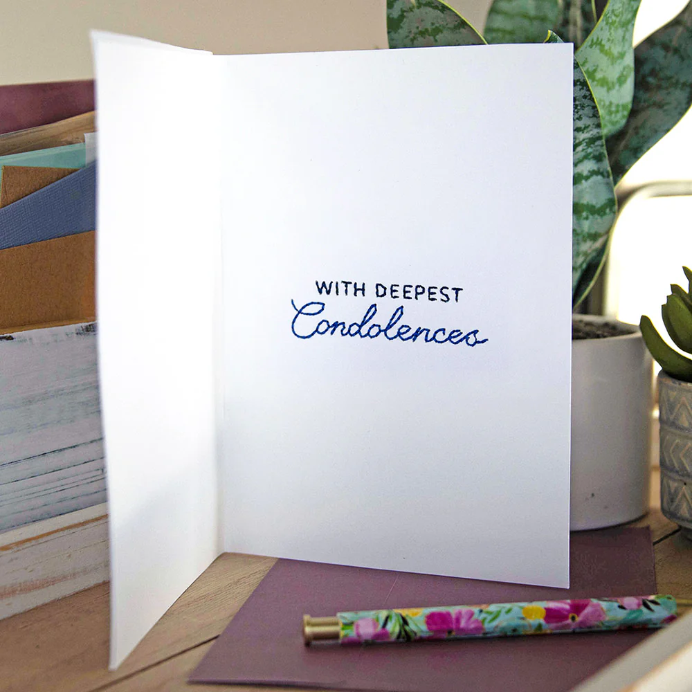Heartfelt Sayings - Condolences (Cardstock)