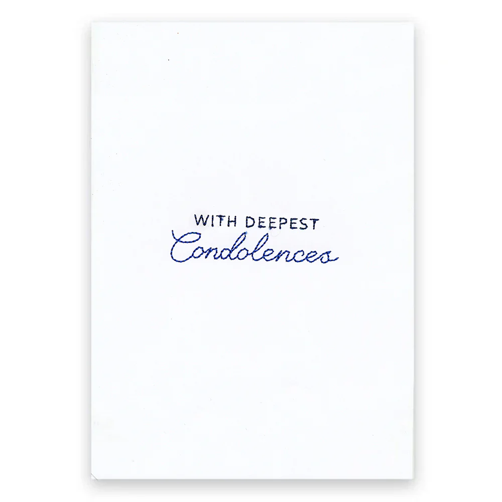 Heartfelt Sayings - Condolences (Cardstock) - Image 2