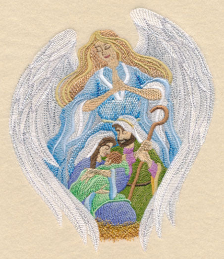Heavenly Angel and Holy Family - Image 2