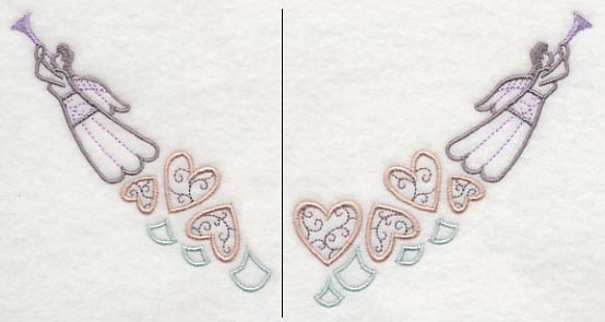 Heavenly Hearts Neckline (Crewneck) (Split) - Image 2