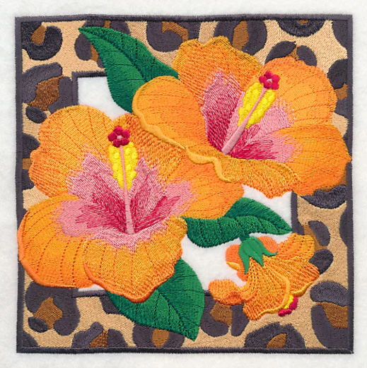 Heavenly Hibiscus Square - Image 2