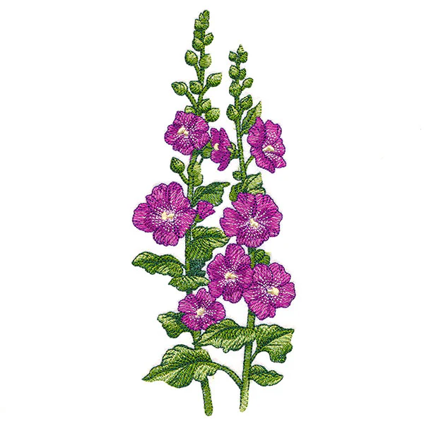 Heavenly Hollyhocks - Image 3