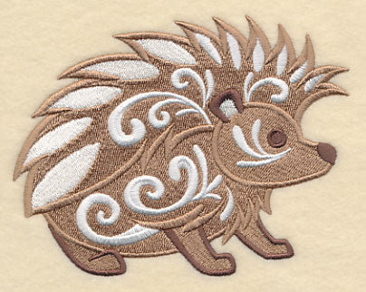 Hedgehog with Flourish - Image 2