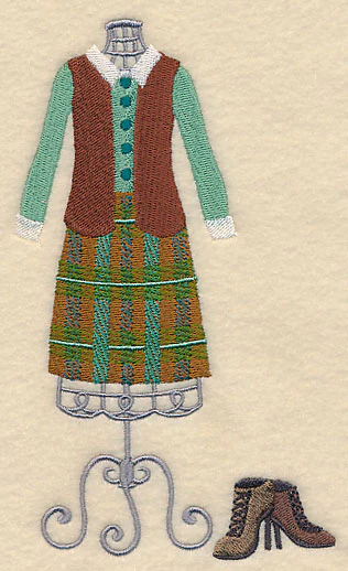 Hello Autumn Dress Form - Image 4
