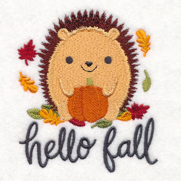 Hello Fall Hedgehog - Image 4