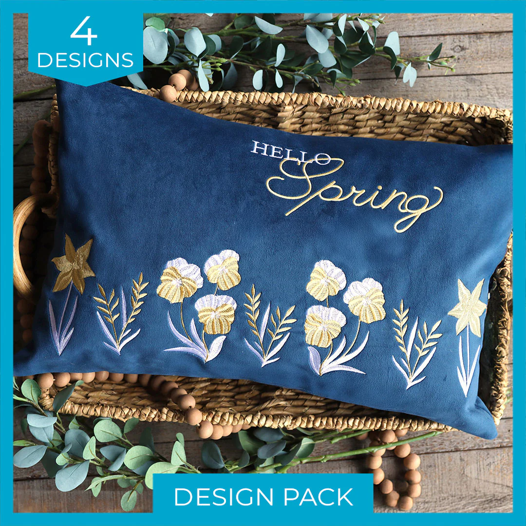 Hello Spring Florals Design Pack - Image 6