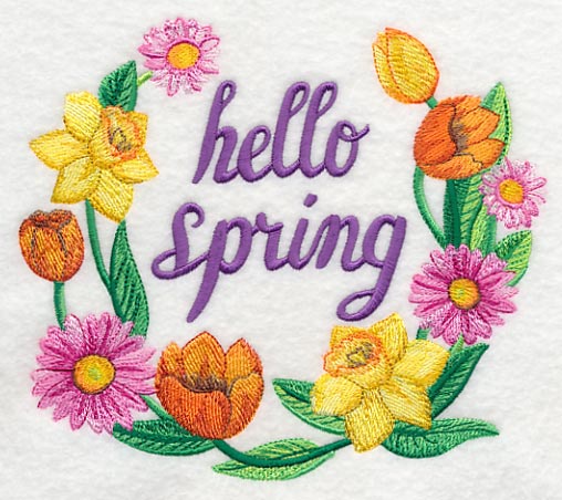 Hello Spring Flowers in Watercolor - Image 3