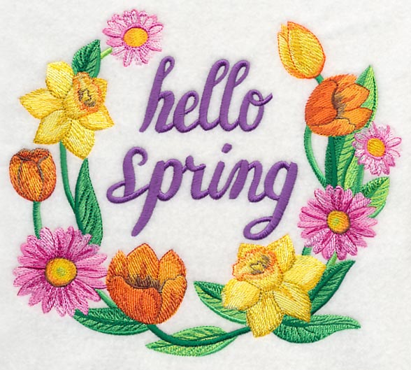Hello Spring Flowers in Watercolor - Image 5