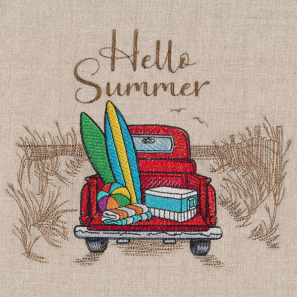 Hello Summer Retro Truck Medley - Image 2